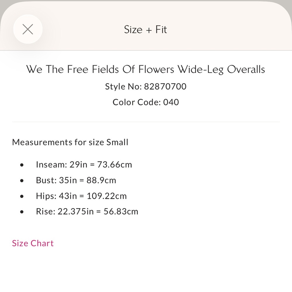 We The Free • Fields Of Flowers Wide-Leg Overalls - Picture 4 of 7